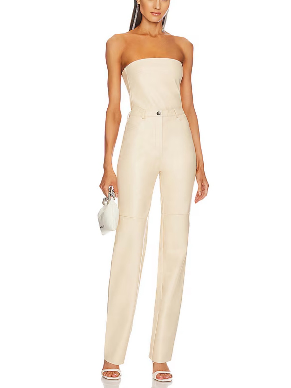 CULTNAKED Vanilla Killa Trousers in Beige